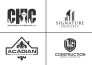 do real estate developer, roofing, house and construction logo design